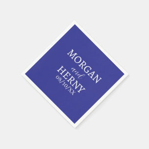 INDIVIDUELL GESTALTETE NAME STILVOLLE MODERNE HOCH SERVIETTE
