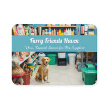 Individuell gestaltete Pet Shop Business Card - Li