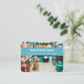 Individuell gestaltete Pet Shop Business Card - Li Visitenkarte (Stehend Vorderseite)