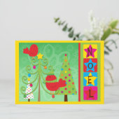 Individuell gestaltete Red Kardinal Weihnachten Ho (Stehend Vorderseite)