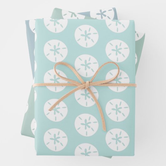 Individuell gestaltete Sandfarben Geschenkpapier Set (Beispiel)