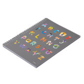 Individuell gestaltete Sesamstraße Alphabet Notizblock (Linke Seite)