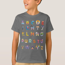 Individuell gestaltete Sesamstraße Alphabet