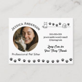 Individuell gestaltete Sitzplatzkarte Visitenkarte (Vorderseite)