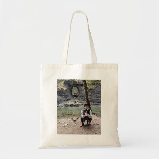 Individuell gestaltete Tote Bag Your Dog - Dein St Tragetasche (Vorne)