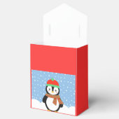 Individuell gestaltete Urlaubspinguine Geschenkschachtel (Geöffnet)