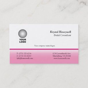 Individuell gestaltete Visitenkarten mit Logo Visitenkarte