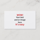 Individuell gestaltete Vorlagen Visitenkarte (Vorderseite)