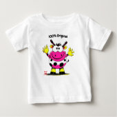 Individuell gestalteter Funny Cow Kids T - Shirt (Vorderseite)