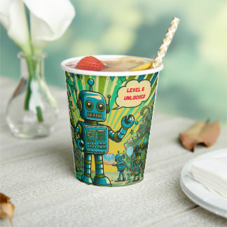 Individuell gestalteter Geburtstagsboter Pappbecher