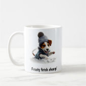 Individuell gestalteter gemütlicher Jack Russell T Kaffeetasse (Links)