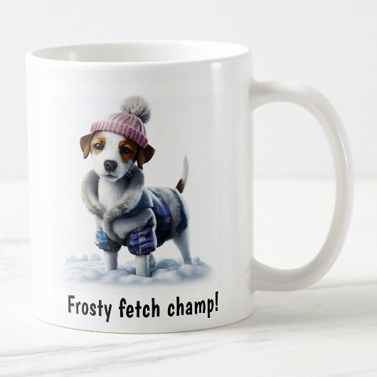 Individuell gestalteter gemütlicher Jack Russell T Kaffeetasse