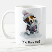 Individuell gestalteter gemütlicher Jack Russell T Kaffeetasse