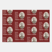 Individuell gestalteter Inspiration Zitat HARRIET  Geschenkpapier Set (Vorderseite)