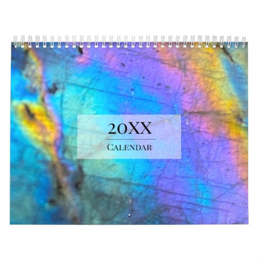 Individuell gestalteter, moderner, trendiger, farb kalender (Titelbild)