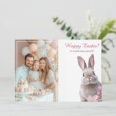 Individuell gestalteter 🐇 Osterbaum Feiertagskarte (Stehend Vorderseite)