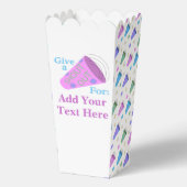 Individuell gestalteter Shout Popcorn Geschenkschachtel (Vorderseite)