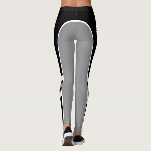 Individuell gestalteter Sportclub/Leggings Leggings (Rückseite)