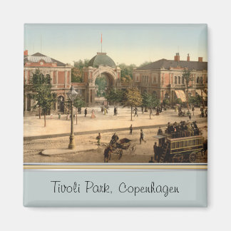 Individuell gestalteter Tivoli Park Eingang Kopenh Magnet