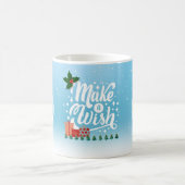Individuell gestalteter Weihnachtsurlaub Kaffeetasse (Mittel)