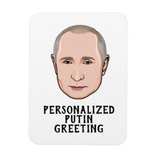 INDIVIDUELL GESTALTETER WLADIMIR PUTIN MAGNET