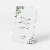 Individuell gestaltetes Badezimmer Sockelschild (Vorderseite)