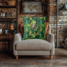 Individuell gestaltetes Doppelkissen mit Foto, Blü