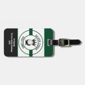 Individuell gestaltetes eigenes Golfturnier-Gepäck Gepäckanhänger (Vorderseite horizontal)