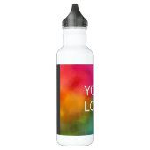 Individuell gestaltetes Firmenlogo Moderne Top-Vor Edelstahlflasche (Links)