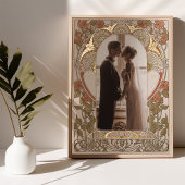 Individuell gestaltetes Foto Foil Poster Jugendsti