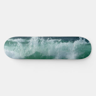 Individuell gestaltetes Foto Seascape Beach Waves Skateboard