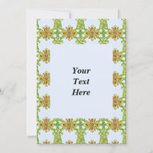 Individuell gestaltetes Jugendstil-Weave-Muster