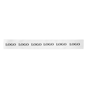 INDIVIDUELL GESTALTETES LOGO STILVOLLE MODERNE KLE SATINBAND