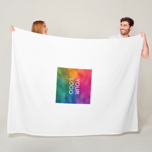 Individuell gestaltetes Motel-Logo für Ihr Hotel Fleecedecke (Beispiel)