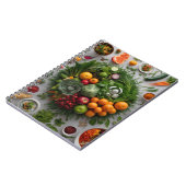 Individuell gestaltetes Spiral-Notebook Notizblock (Linke Seite)