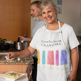 Individuell hell und farbenfroh moderner Sommer Schürze