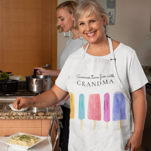 Individuell hell und farbenfroh moderner Sommer Schürze