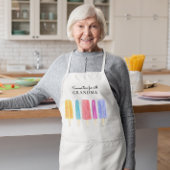 Individuell hell und farbenfroh moderner Sommer Schürze