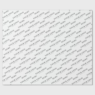 INDIVIDUELL IHR LOGO STYLISCH MODERN ELEGANT KLASS GESCHENKPAPIER