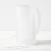 Individuell Mattiertes Glas mit einer Tasse von 16 (VorderseiteRechts)