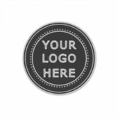 Individuell Minimalistisch, einfach und modern Aufkleber (Vorderseite)