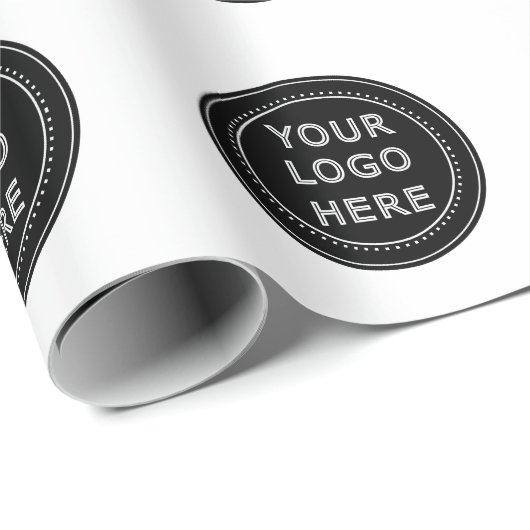 Individuell Minimalistisch, einfach und modern Geschenkpapier (Rolleneckpunkt)