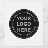 Individuell Minimalistisch, einfach und modern Weinetikett (Einzelnes Label)