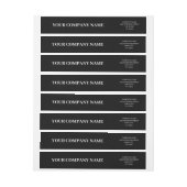 Individuell Minimalistisches Trendschwarz & Weiß B (Bogen)