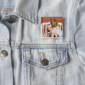 Individuell modern Foto personalisiert Button (Beispiel)