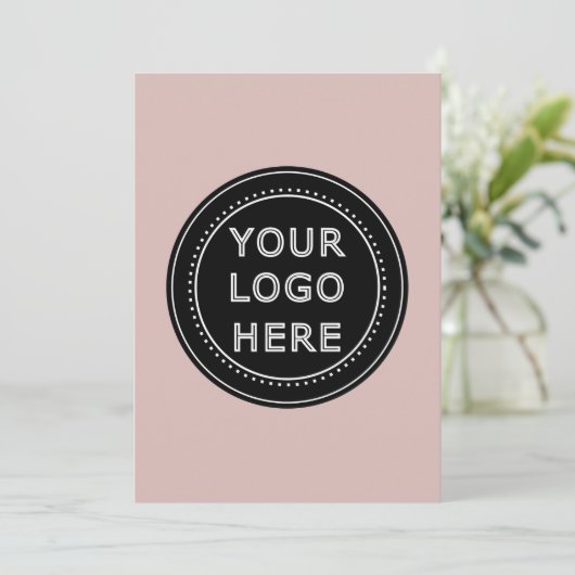 Individuell modern, stilvoll und elegant einladung (Stehend Vorderseite)