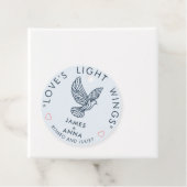 Individuell moderne Elegante kombiniert stilvolles Geschenkanhänger (Beispiel)