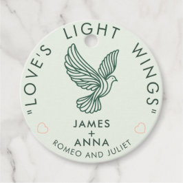 Individuell moderne Elegante kombiniert stilvolles Geschenkanhänger