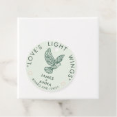 Individuell moderne Elegante kombiniert stilvolles Geschenkanhänger (Beispiel)