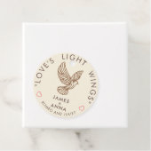 Individuell moderne Elegante kombiniert stilvolles Geschenkanhänger (Beispiel)